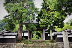 龍洋禅寺の門