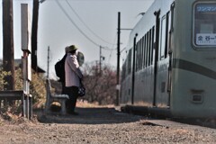 ある冬の一日、代官町1