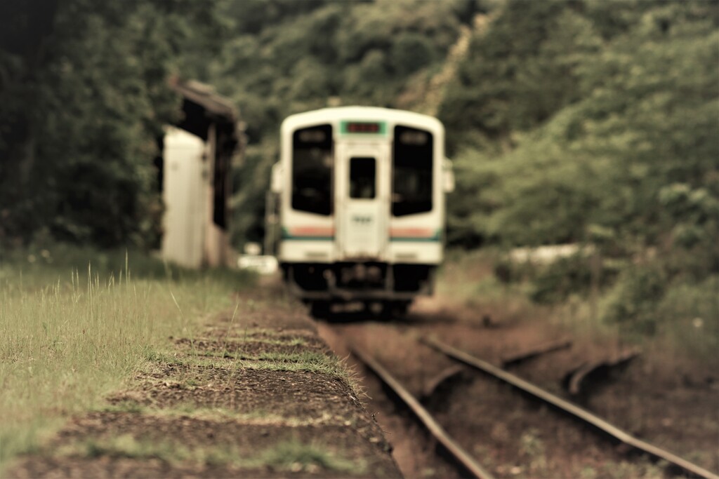 ある無人駅の情景 1