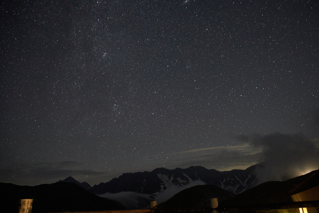 天狗平の星空