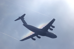 米軍の大型輸送機
