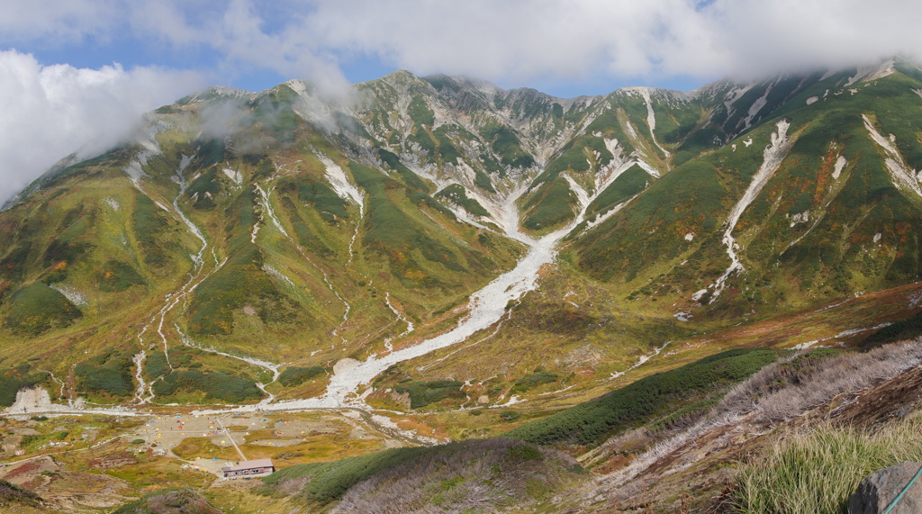 秋色の立山③
