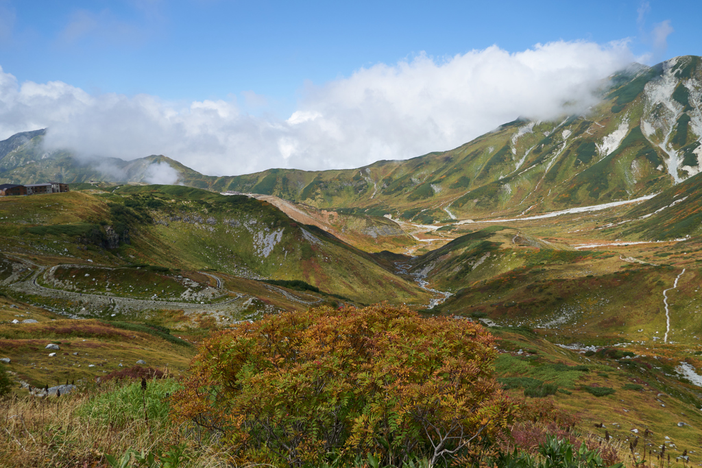 秋色の立山②