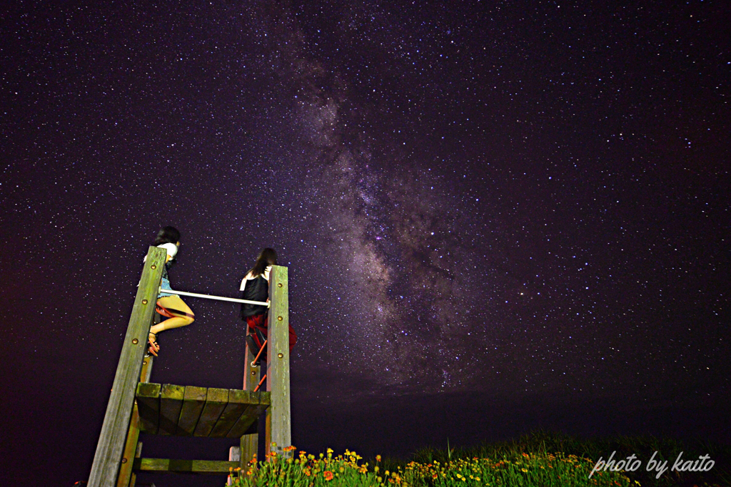 3時の夜空