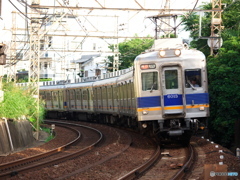 堺東3号踏切にて南海6000系②