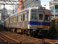 堺東3号踏切にて南海6000系①