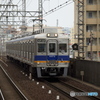 天下茶屋駅にて南海6300系