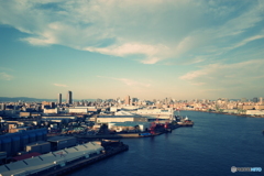 なみはや大橋からの眺望