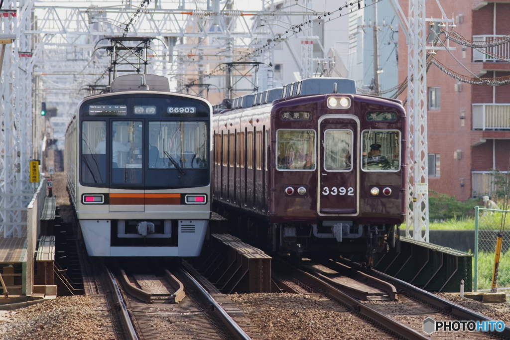 相川駅にて