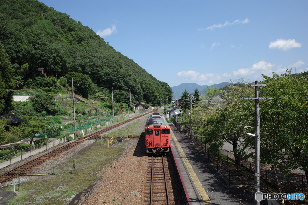 竹田駅にてキハ40