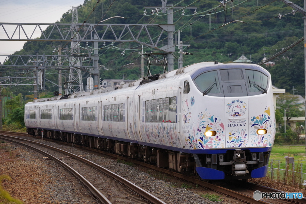 島本駅にてはるか