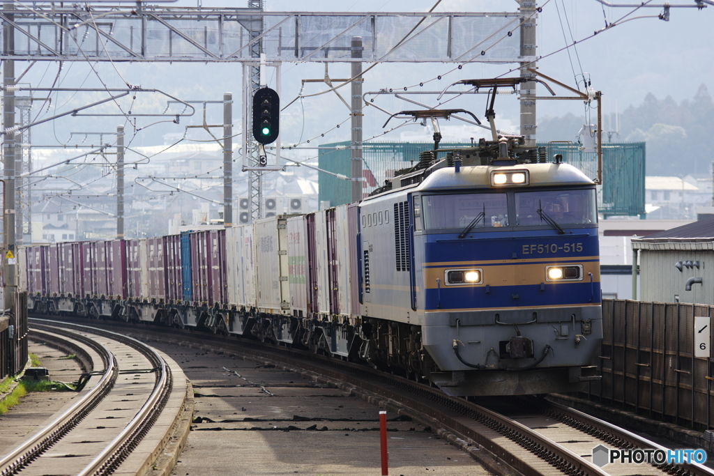 唐崎駅にてEF510