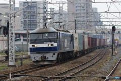 倉敷駅にてEF210