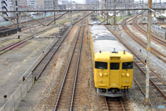 倉敷駅へ向かう115系