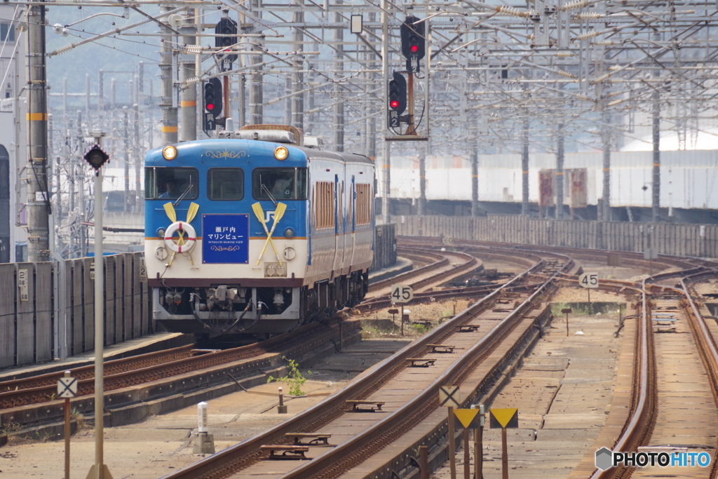 三原駅にて瀬戸内マリンビュー