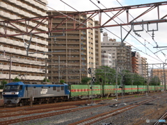 新大阪駅にてEF210