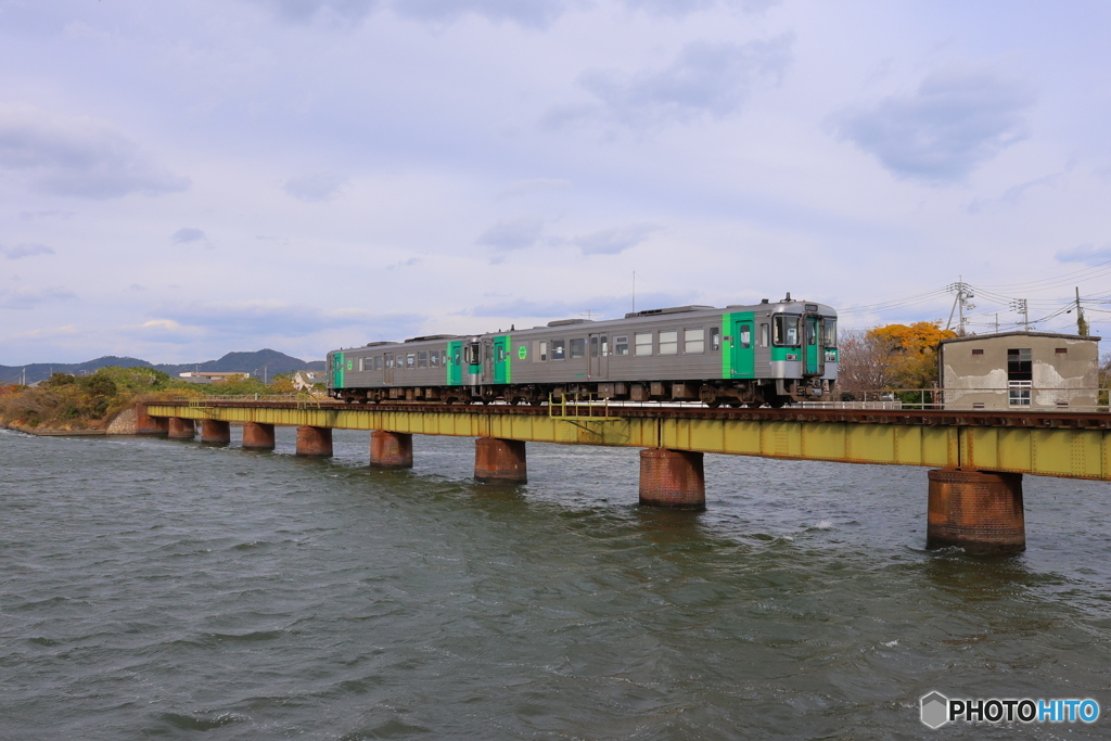 牟岐線　赤石川橋梁