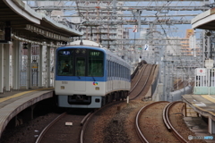大物駅にて阪神5500系