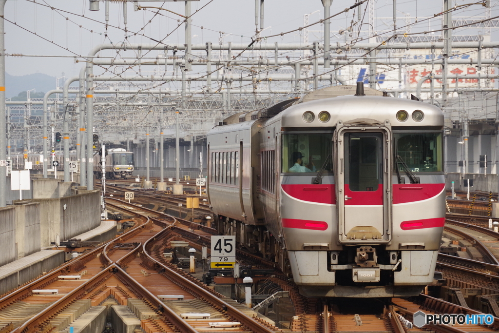 姫路駅にてキハ189系