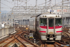 姫路駅にてキハ189系