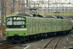 新大阪駅にて201系