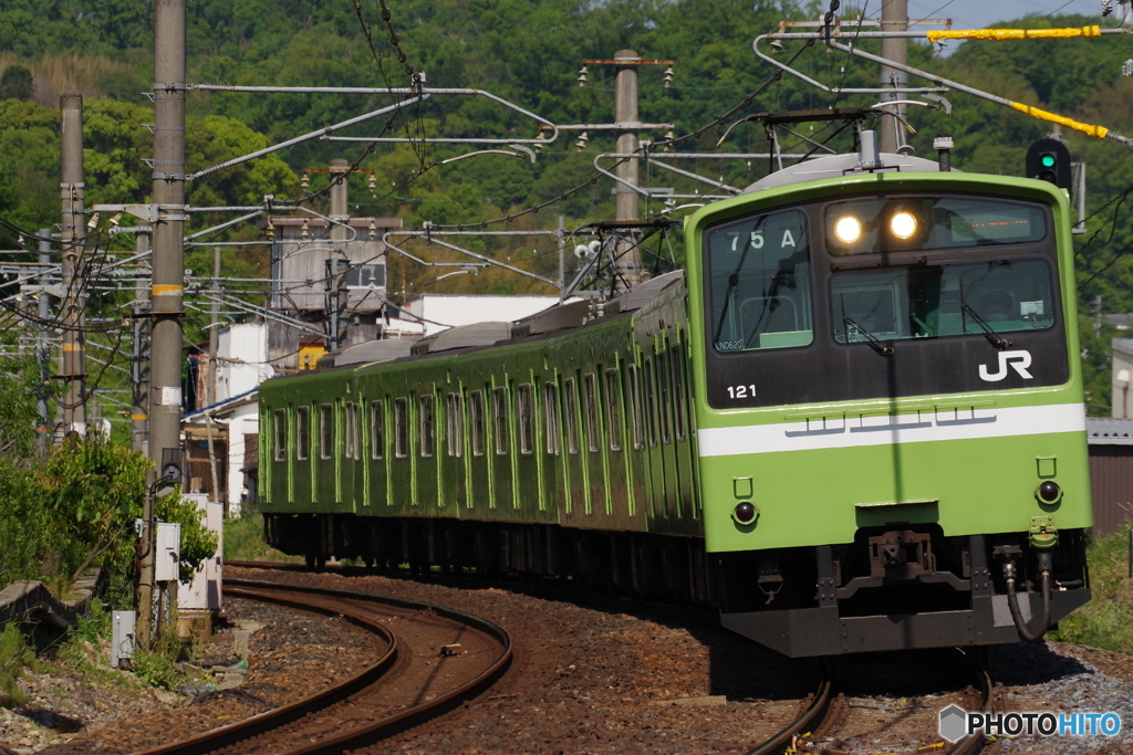 大和路線の201系