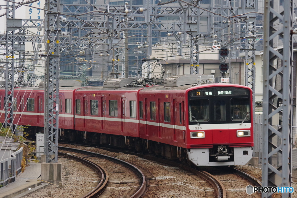 横浜駅にて京急1500形