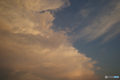 夕焼け夏空
