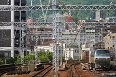神戸駅にてEF66