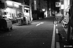 ネコのいる街並み