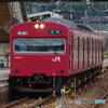 寺前駅にて播但線の103系