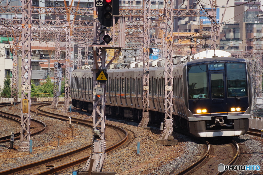 兵庫駅にて321系