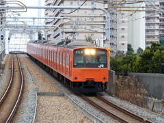 安治川口駅にて②