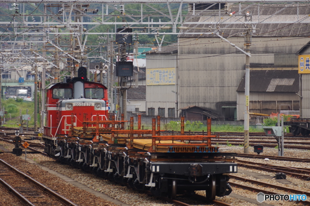 東福山駅にてDD51