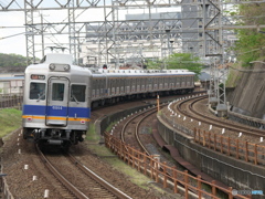 三日市町-美加の台間にて南海6000系