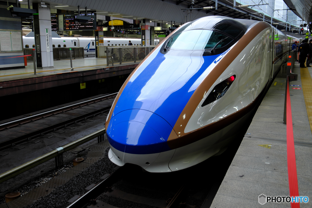 東京駅にてE7系あさま