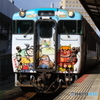 岡山駅にて桃太郎線のキハ40