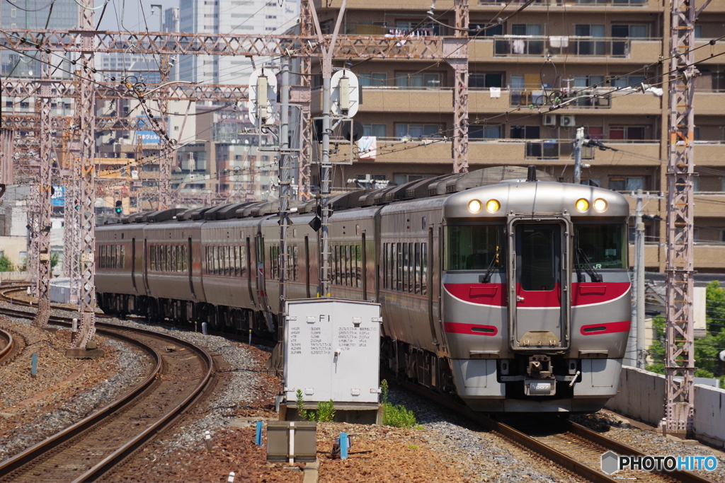 兵庫駅にてキハ189系