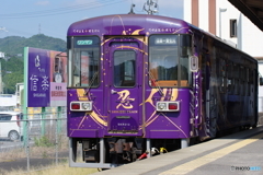 貴生川駅にて信楽高原鐡道のSKR310形