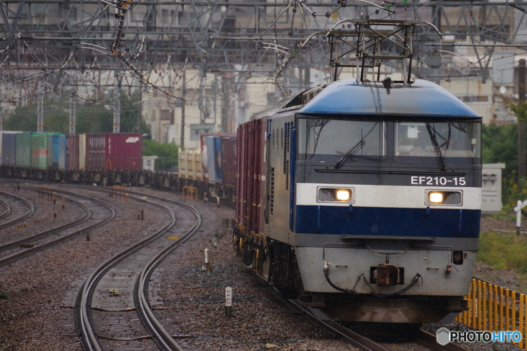 摩耶駅にてEF210
