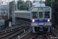 北野田駅にて6200系