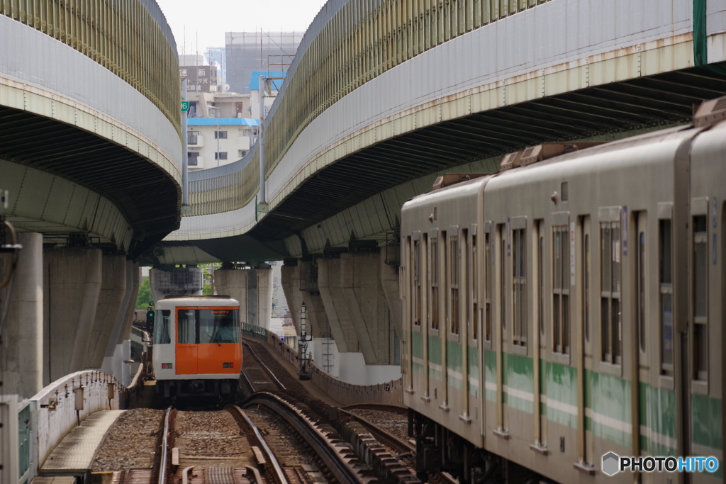 九条駅にて