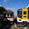 橿原神宮前駅にて