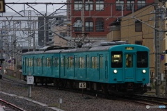和歌山駅にて105系