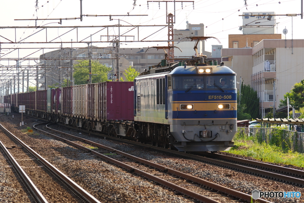 近江八幡駅にてEF510