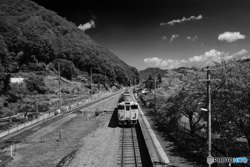 竹田駅にてキハ40