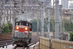 六甲道駅にてDE10