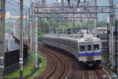 御幸辻駅にて6000系