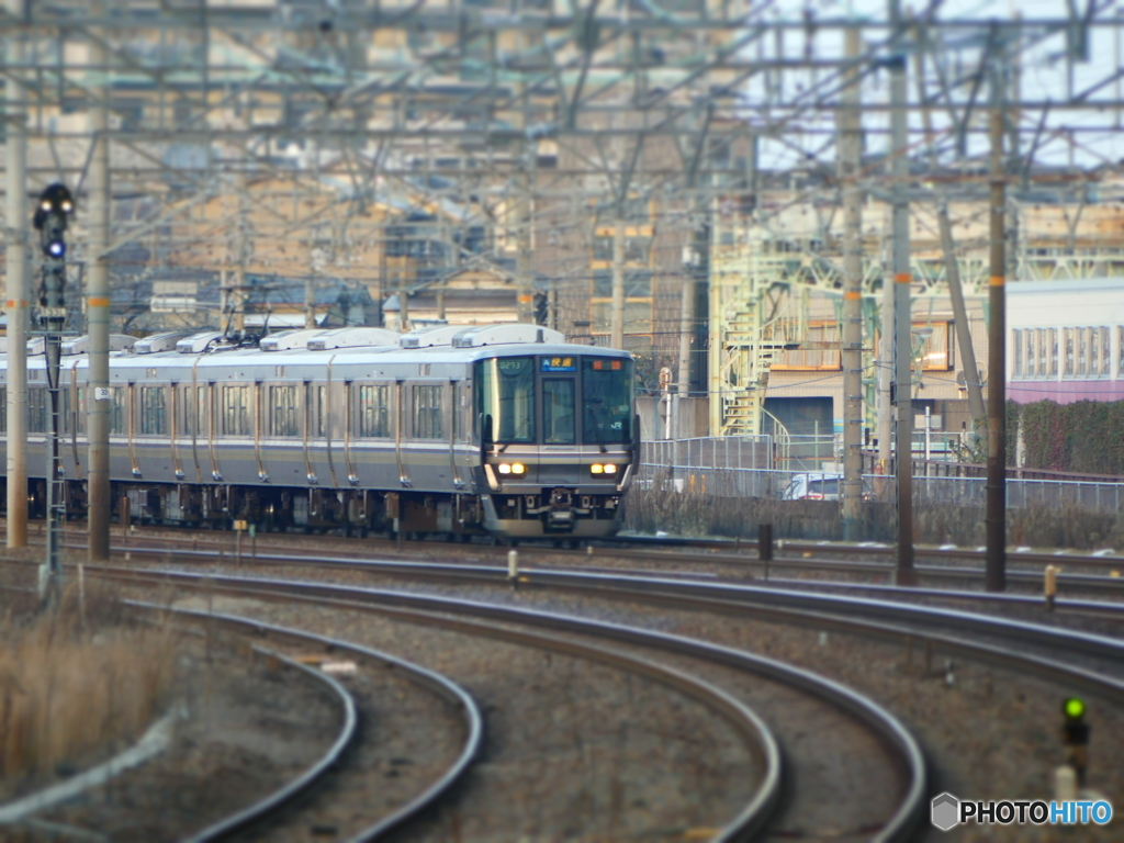 岸辺駅にて③