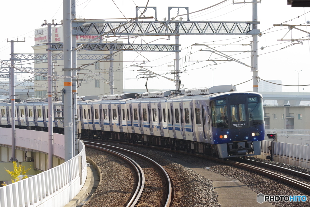 深井駅にて泉北高速鉄道フロンティア